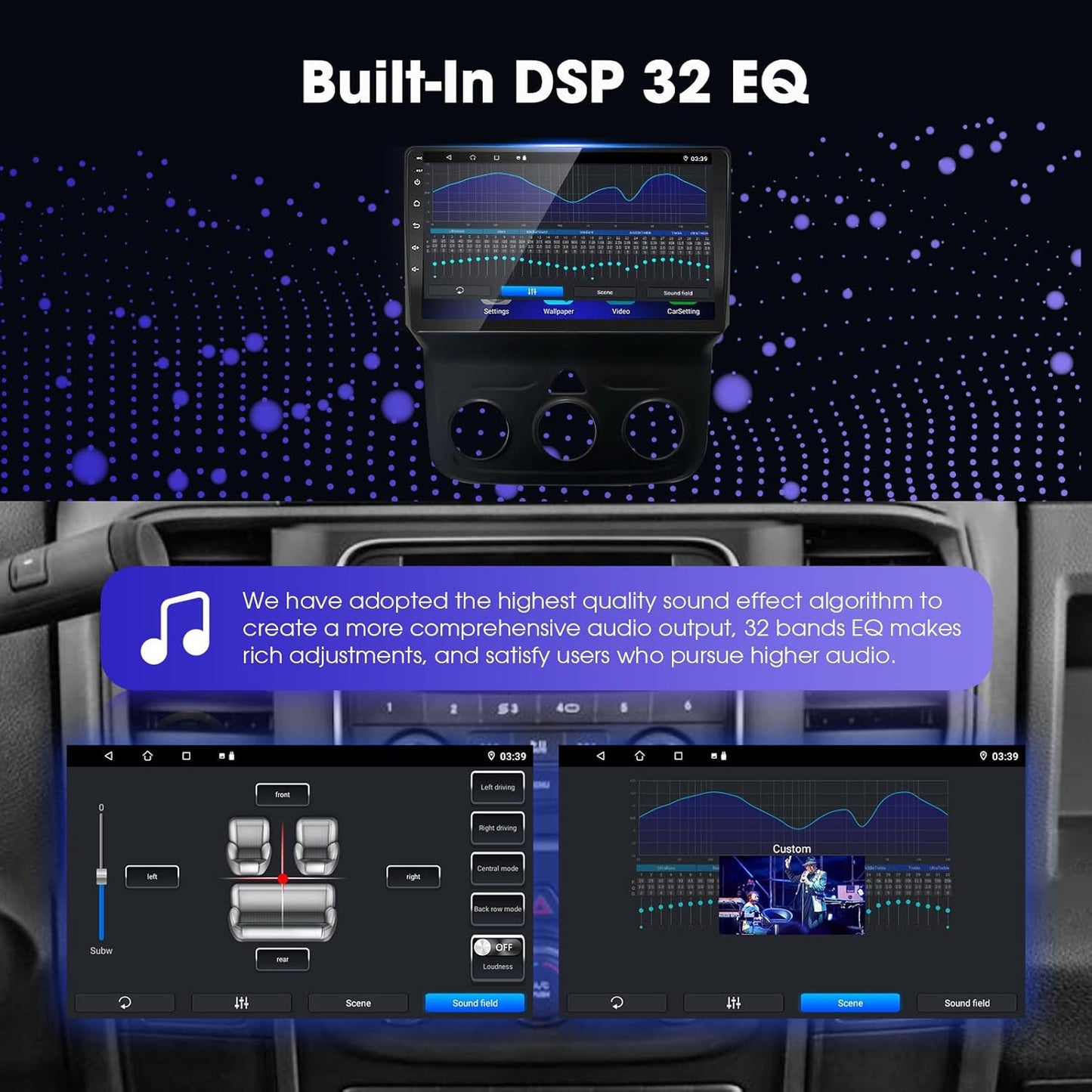 2013-2018 Dodge Ram 1500/2500/3500(Only fit Manual AC) Carplay Radio - EZoneTronics