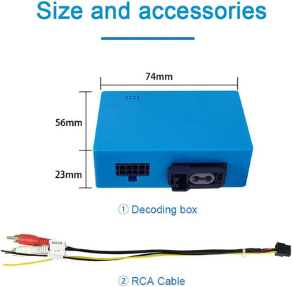 BMW E9X / E7X / F0X Fiber Optic Decoder - EZoneTronics