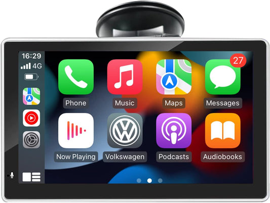 Portable Apple Carplay & Android Auto Screen for Cars - EZoneTronics