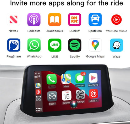 Mazda 2/3/6/CX3/CX5/CX9/MX5 2015-2020 Year Carplay Retrofit-Kit TK78-66-9U0C 00008FZ34 - EZoneTronics