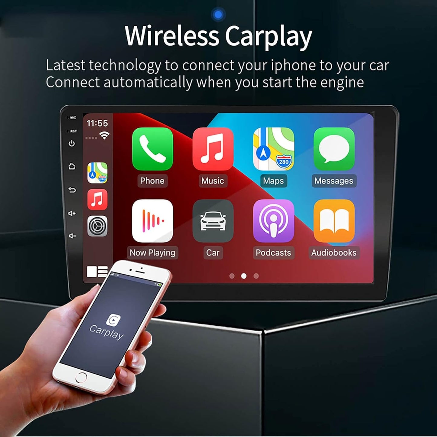 2008-2011 Toyota Camry Carplay Radio - EZoneTronics