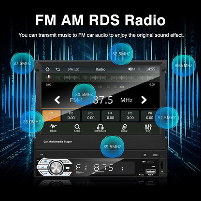 【Type-C&USB】 Single Din Carplay Android Auto Car Radio - EZoneTronics