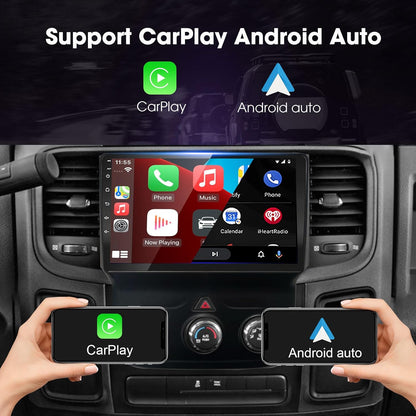 2013-2018 Dodge Ram 1500/2500/3500(Only fit Manual AC) Carplay Radio - EZoneTronics