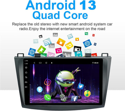 2010-2013 Mazda 3 Wireless Carplay Radio - EZoneTronics
