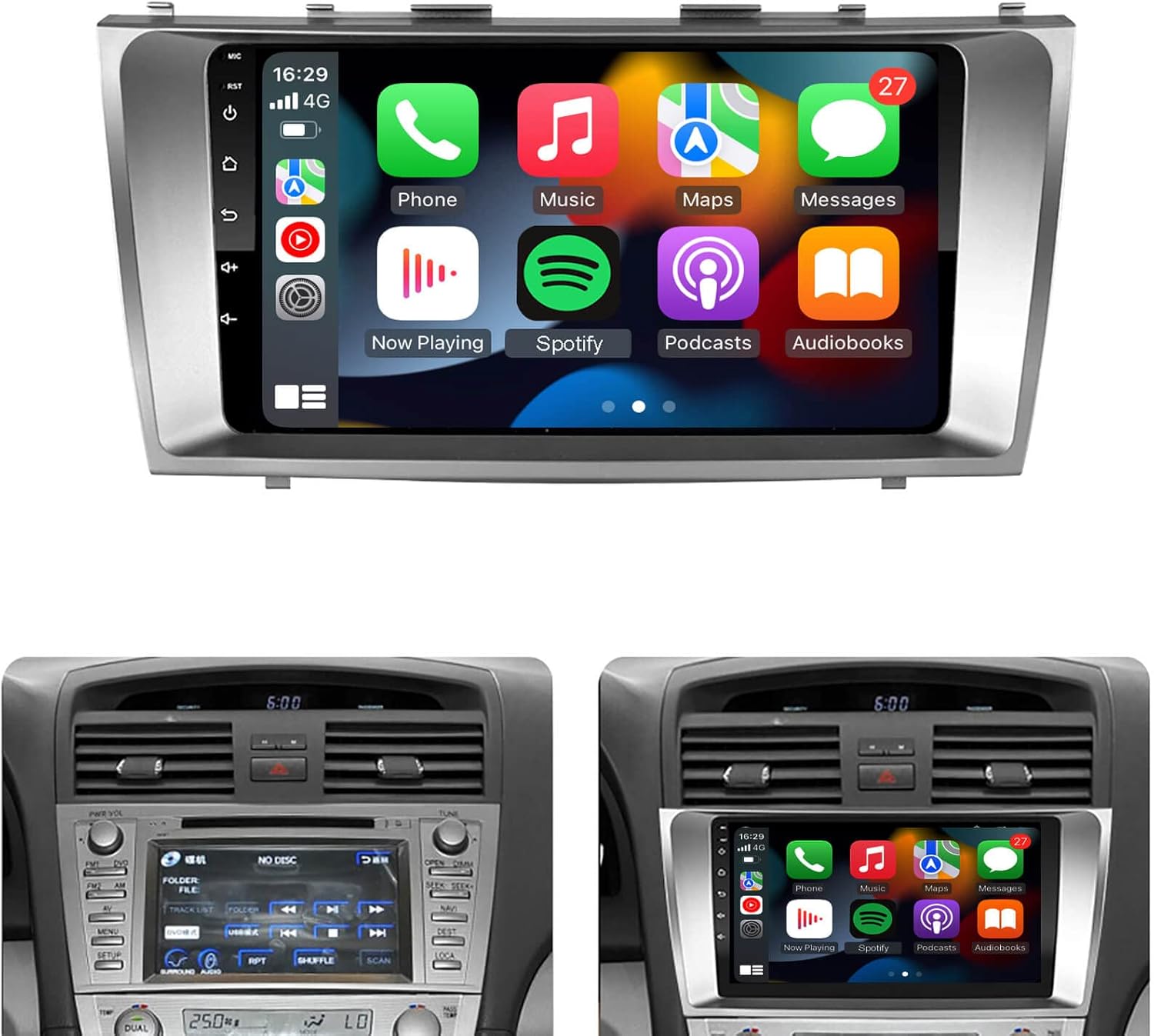2008-2011 Toyota Camry Carplay Radio - EZoneTronics