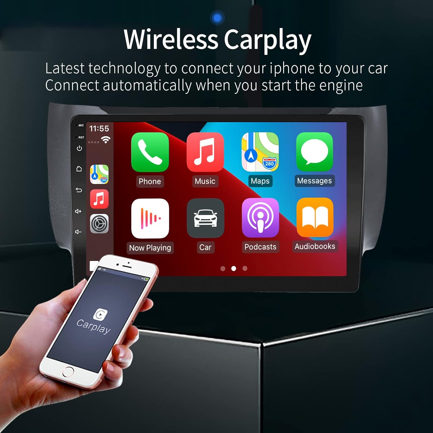2013-2017 Nissan Sentra Wireless Carplay Radio - EZoneTronics