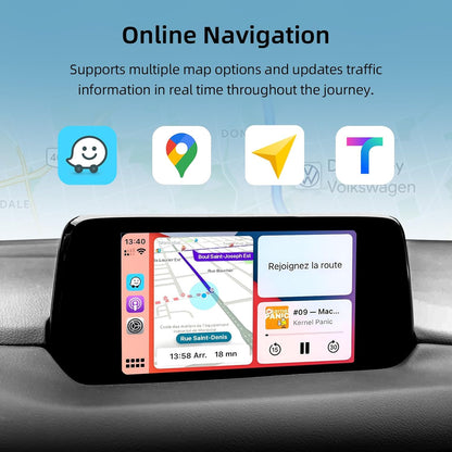 Mazda 2/3/6/CX3/CX5/CX9/MX5 2015-2020 Year Carplay Retrofit-Kit TK78-66-9U0C 00008FZ34 - EZoneTronics