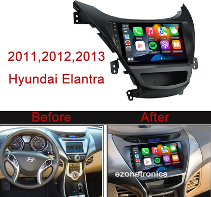 2011-2013 Hyundai Elantra Carplay Radio - EZoneTronics