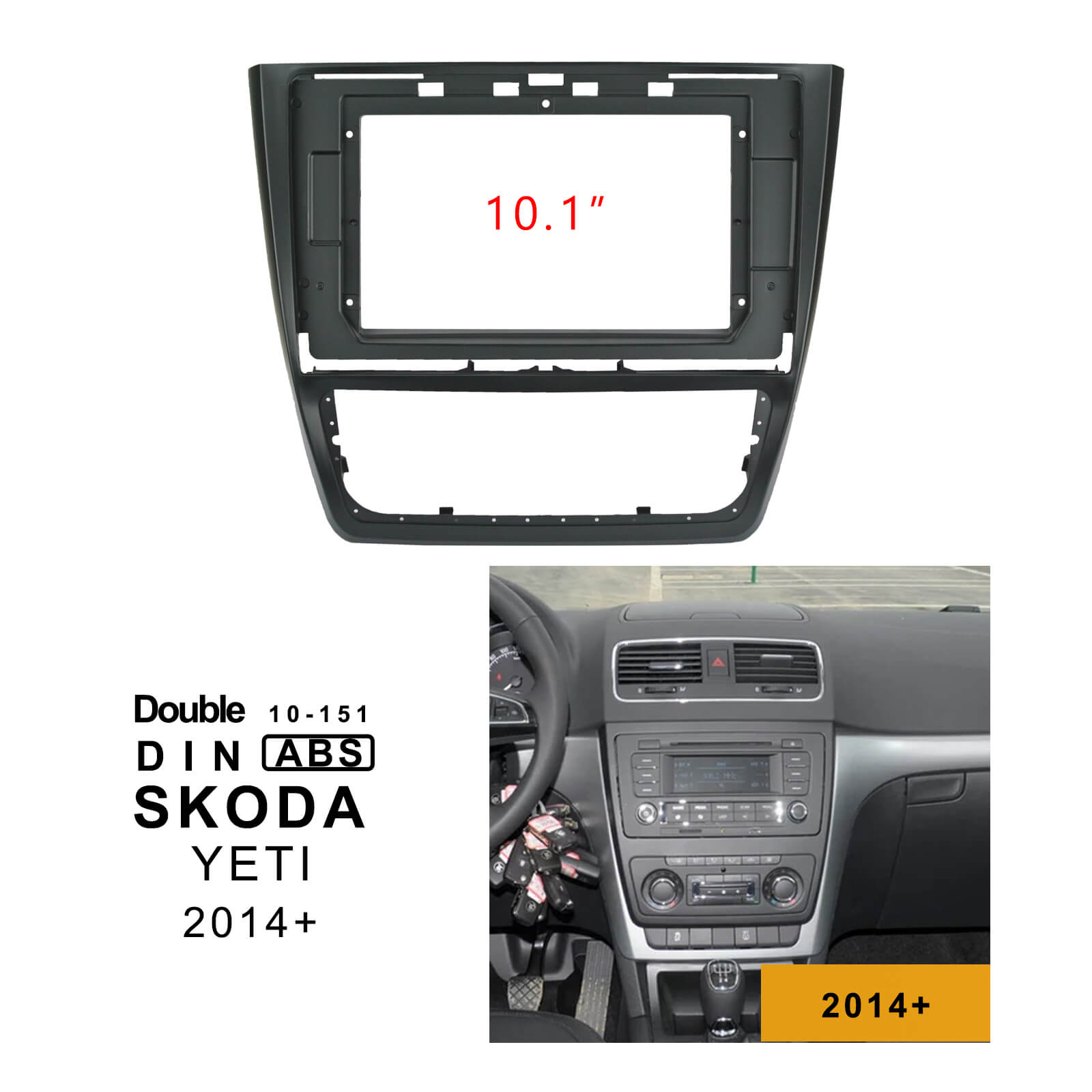 SKODA YETI 2014+ - Ezonetonics