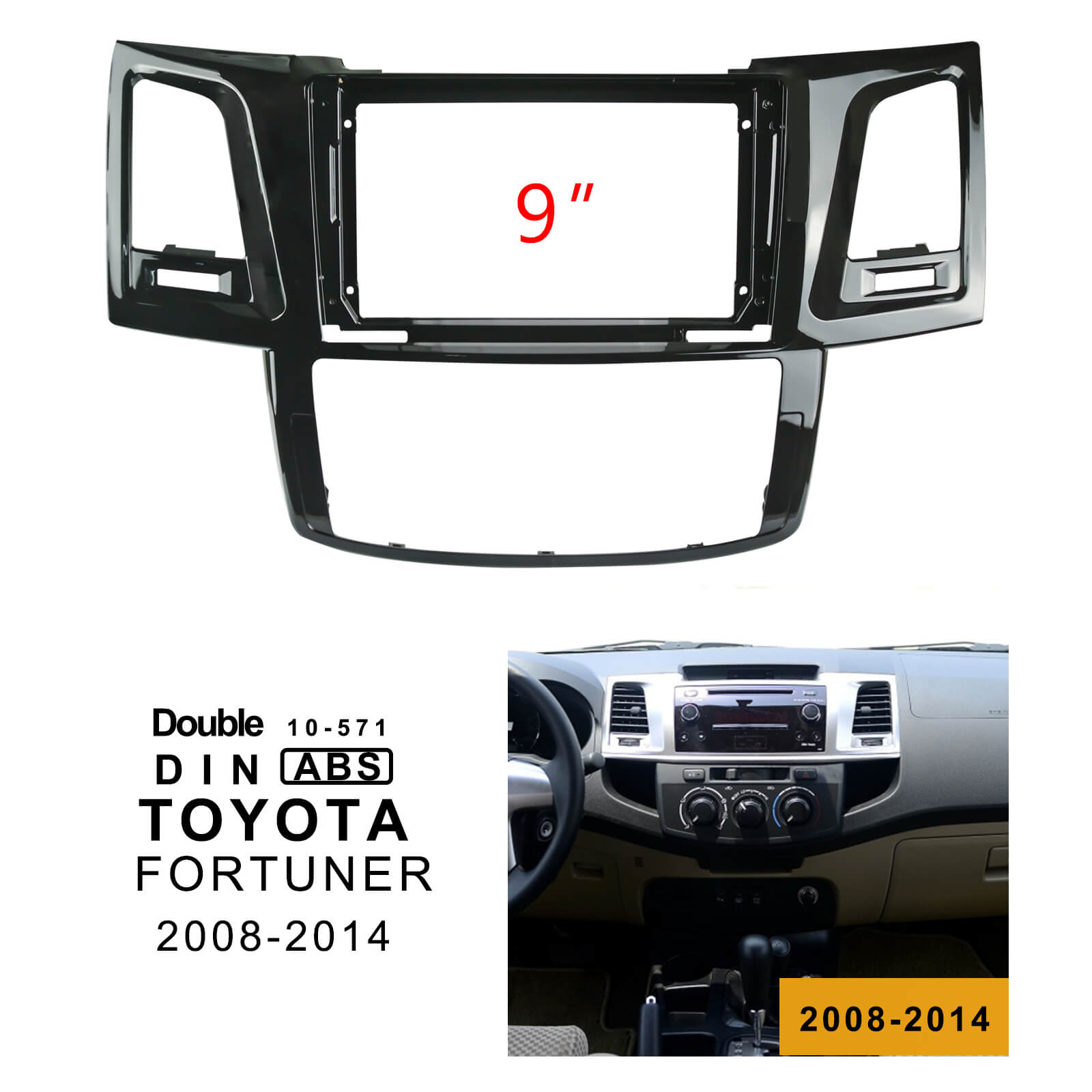 TOYOTA FORTUNER 2008-2014 - Ezonetonics