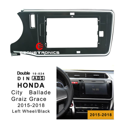 For HONDA City Ballade Graiz Grace 2015-2018 Left wheel/Black - Ezonetonics