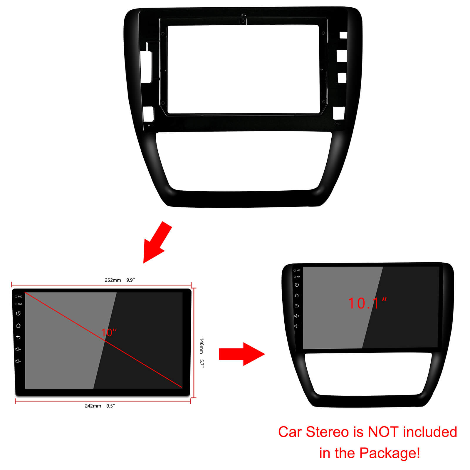 For Volkswagen JETTA 2012-2018 - Ezonetonics