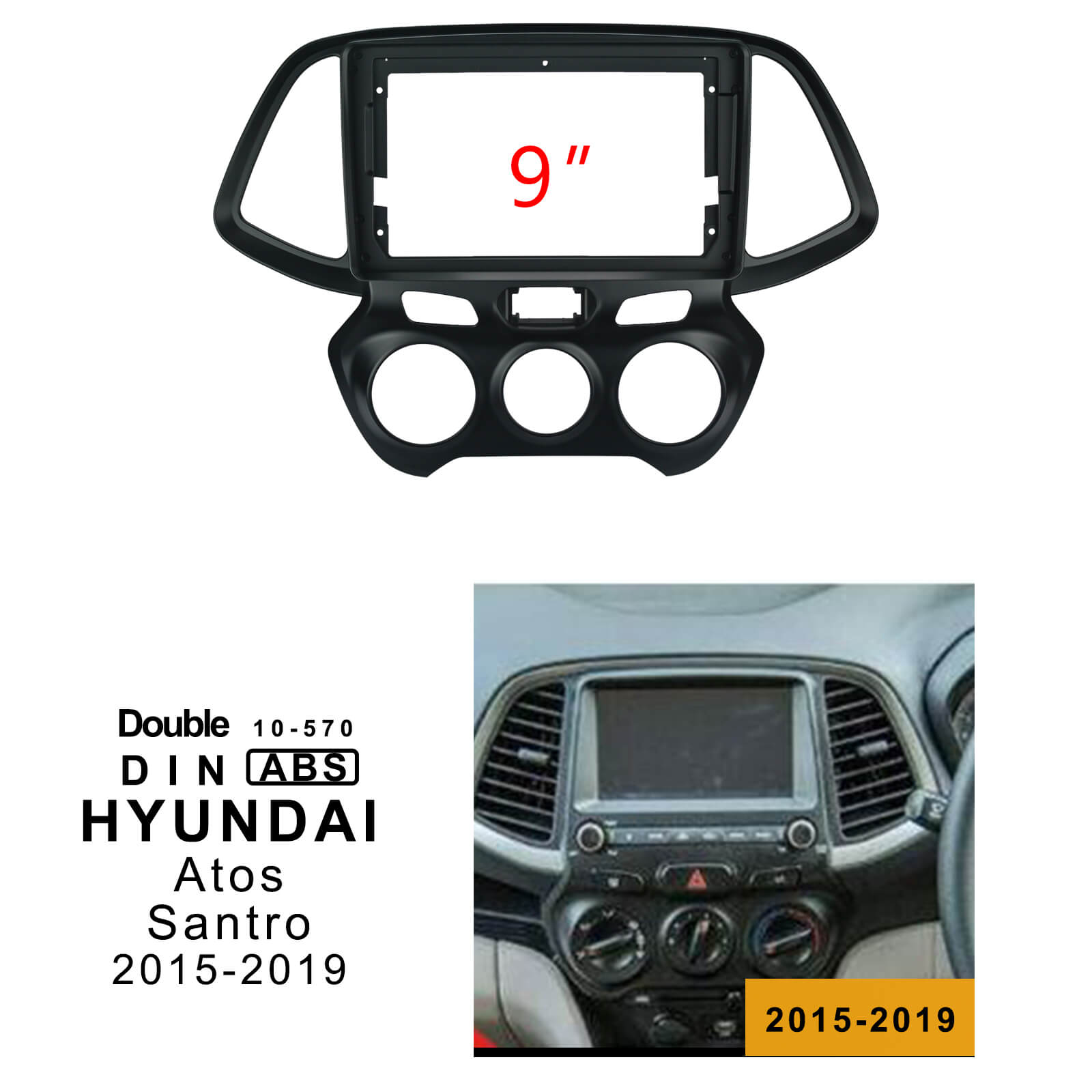 HYUNDAI Atos Santro 2015-2019 - Ezonetonics