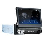 Android 9.0 single Din Car Stereo Navigation 7 inch Touch Screen GPS Car Radio with Bluetooth support AM FM RDS Wifi Hands Free