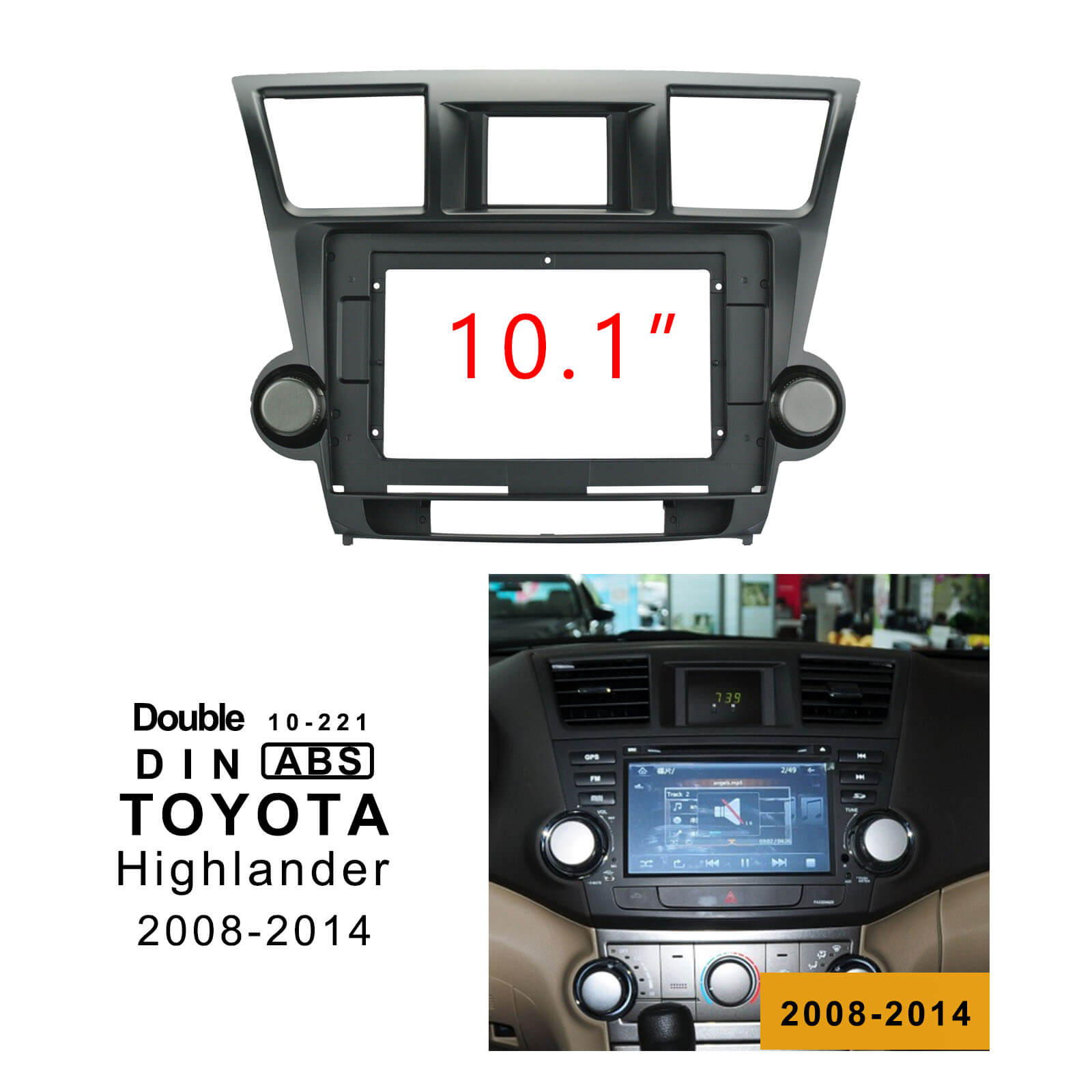 TOYOTA Highlander 2008-2014 - Ezonetonics