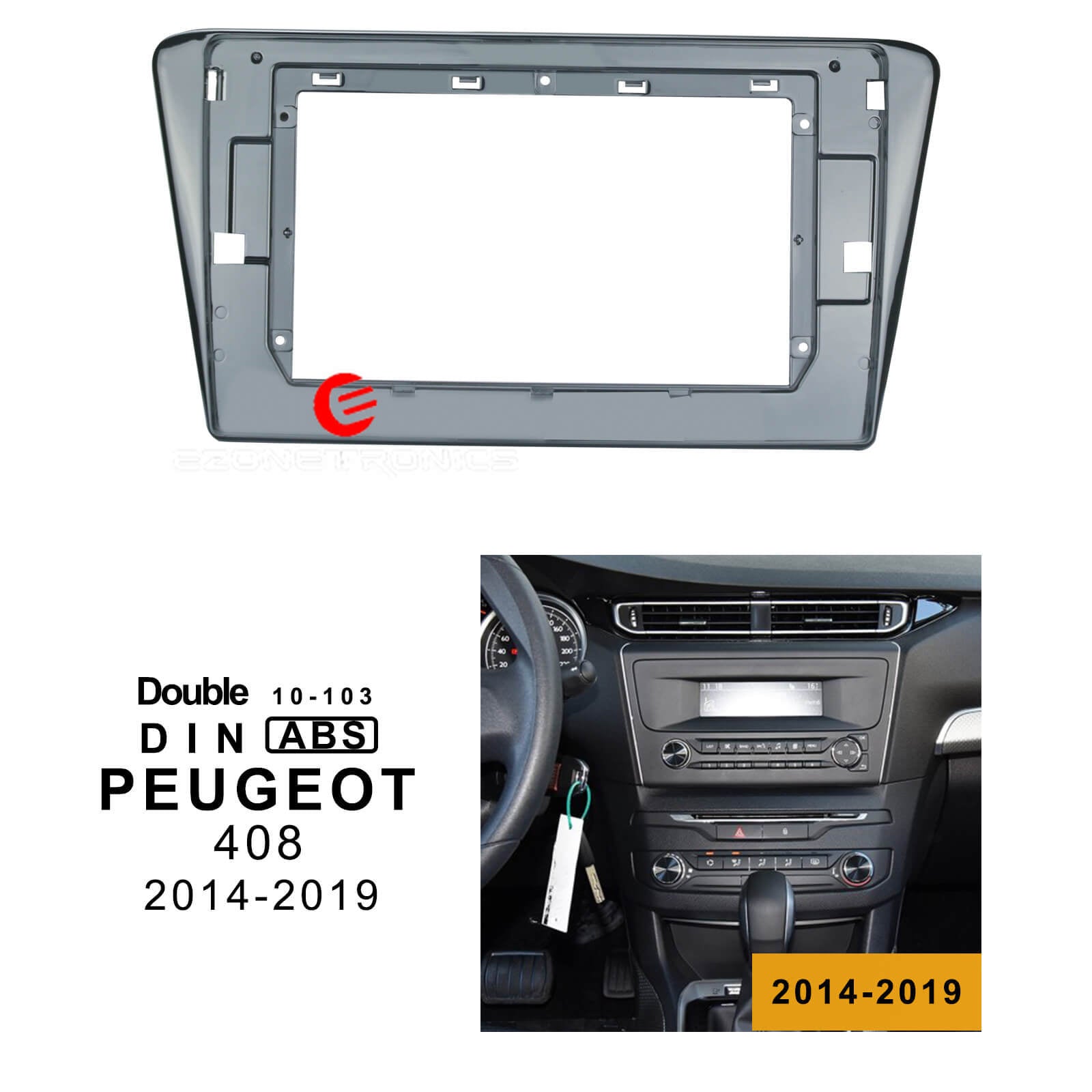 For PEUGEOT 408 2014-2019 - Ezonetonics
