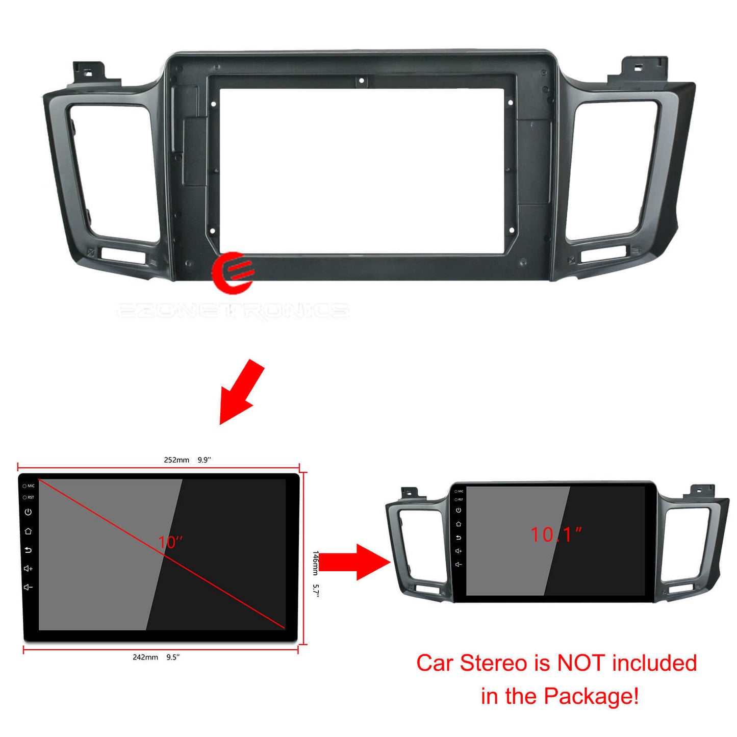 For TOYOTA RAV4 2015-2018 - Ezonetonics