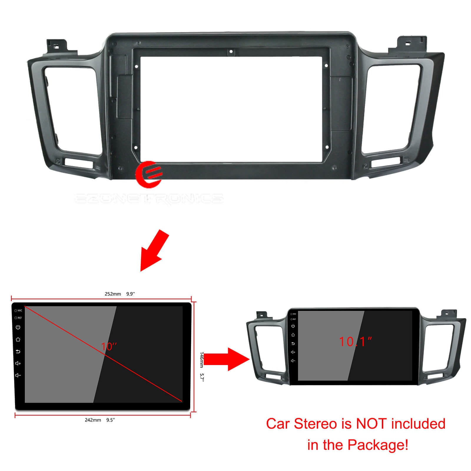 For TOYOTA RAV4 2015-2018 - Ezonetonics