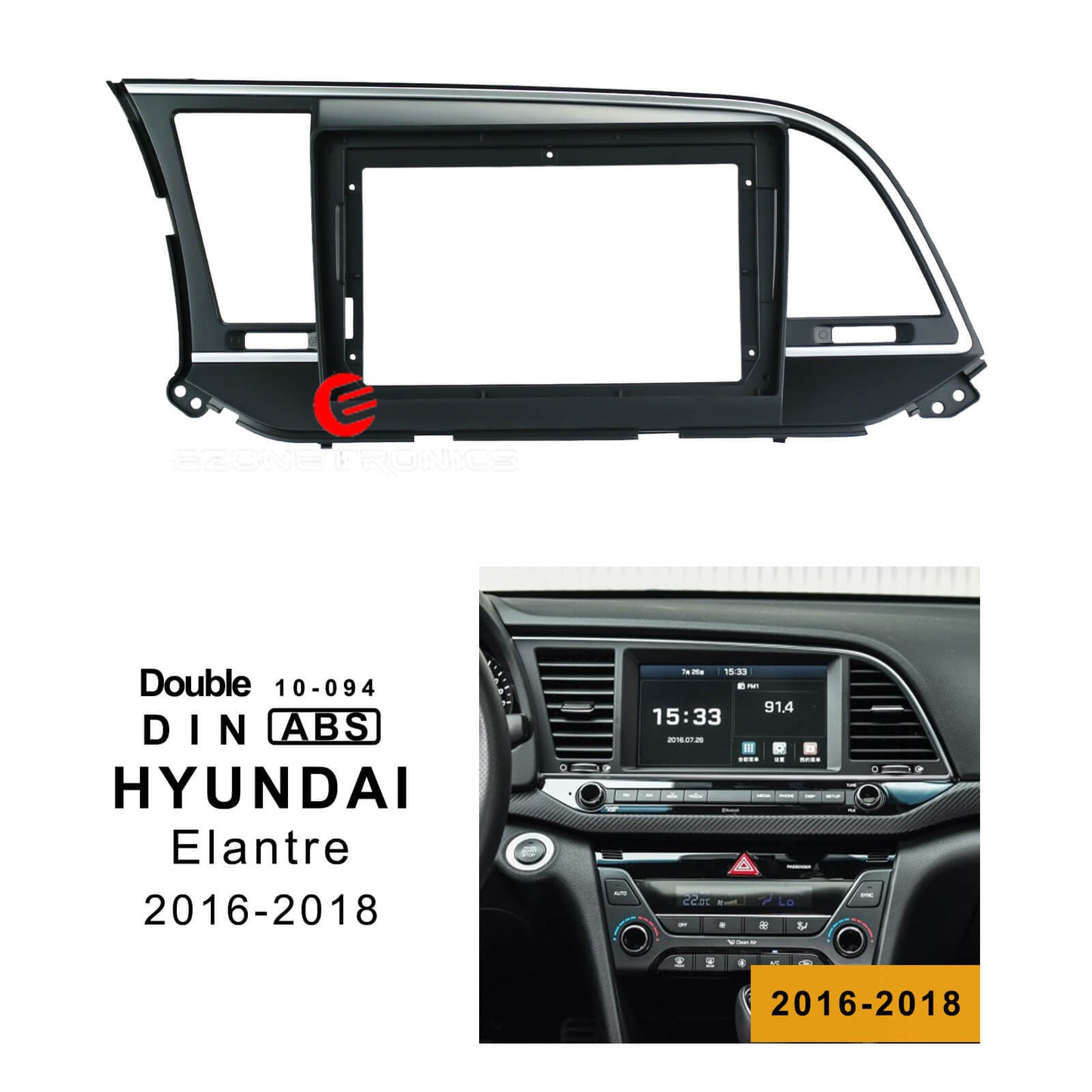 For HYUNDAI Elantre 2016-2018 - Ezonetonics