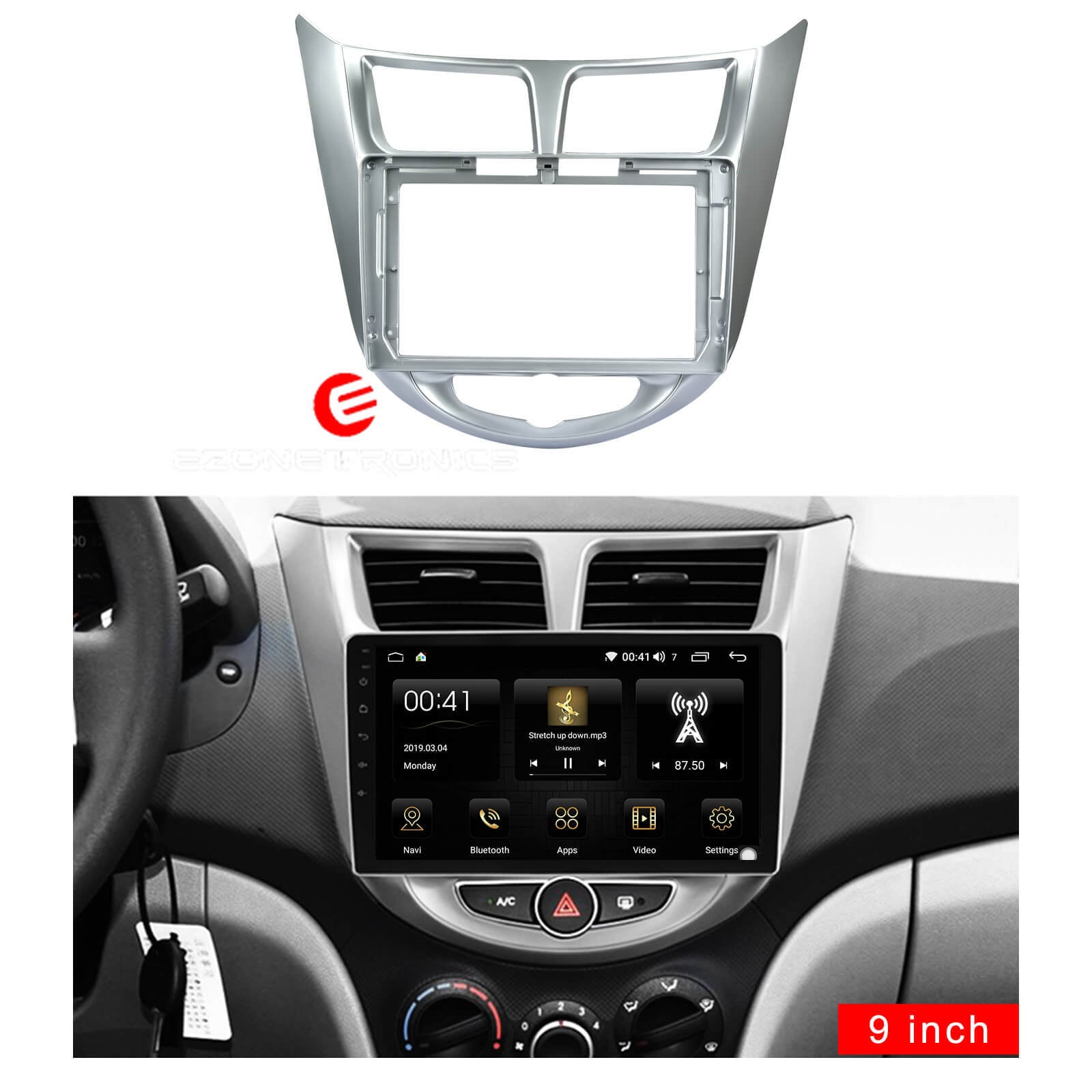For HYUNDAI Solaris 1 Accent Verna 2010-2016 - Ezonetonics